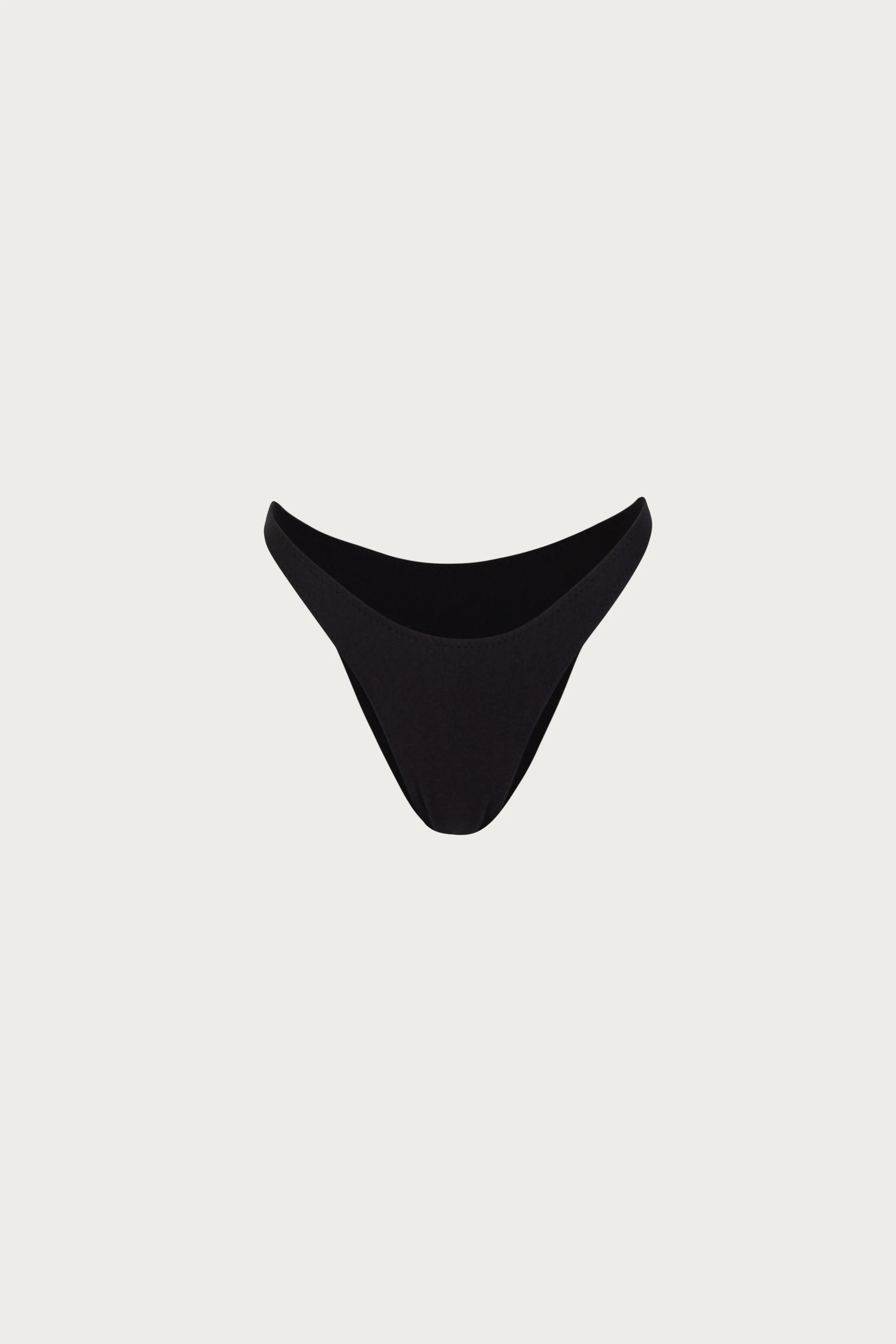 90s Bottom (Faux Suede Black)