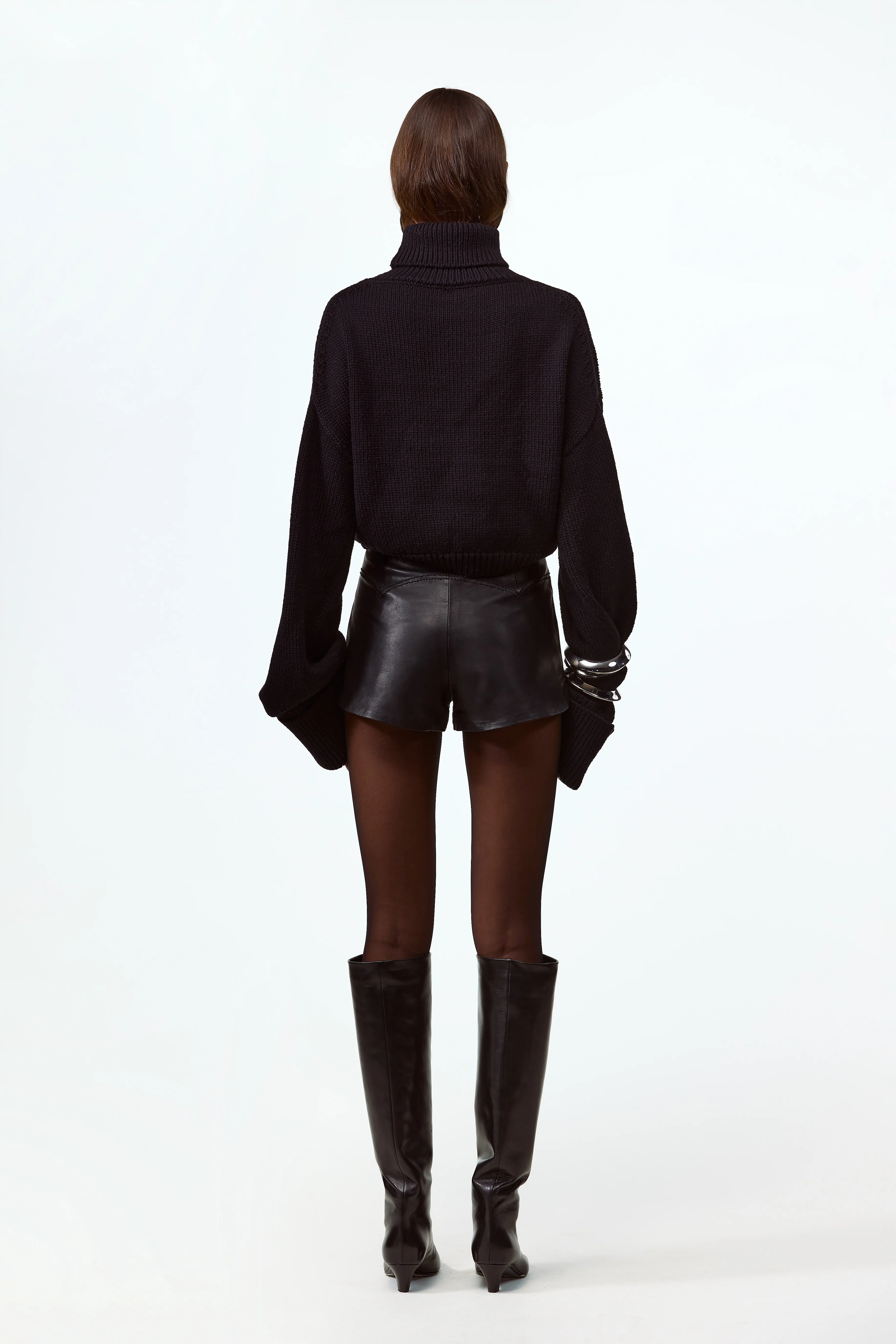 The Leather Hot Short (Black) 4 The Leather Hot Short (Black)