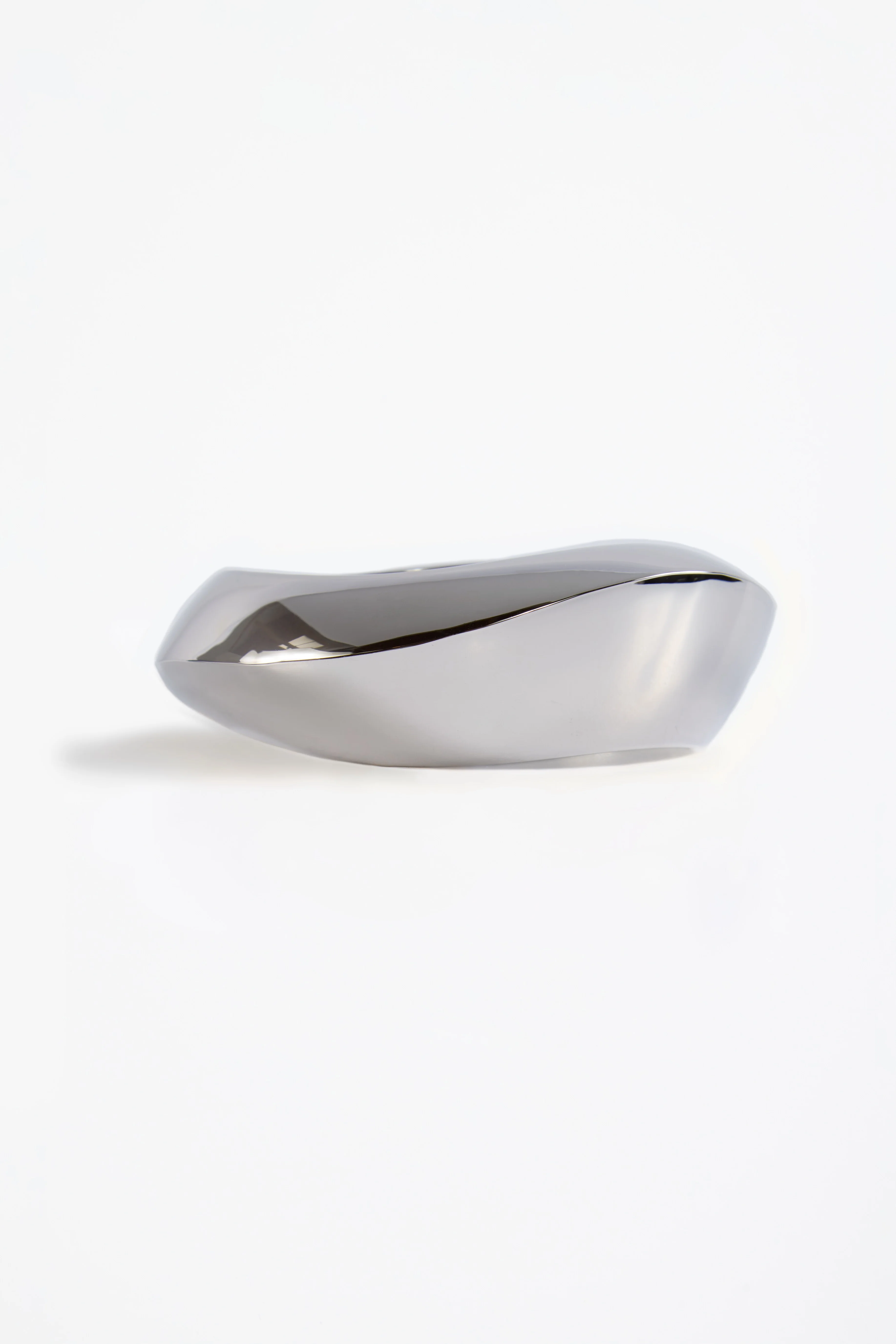 Wave Bangle (Silver)