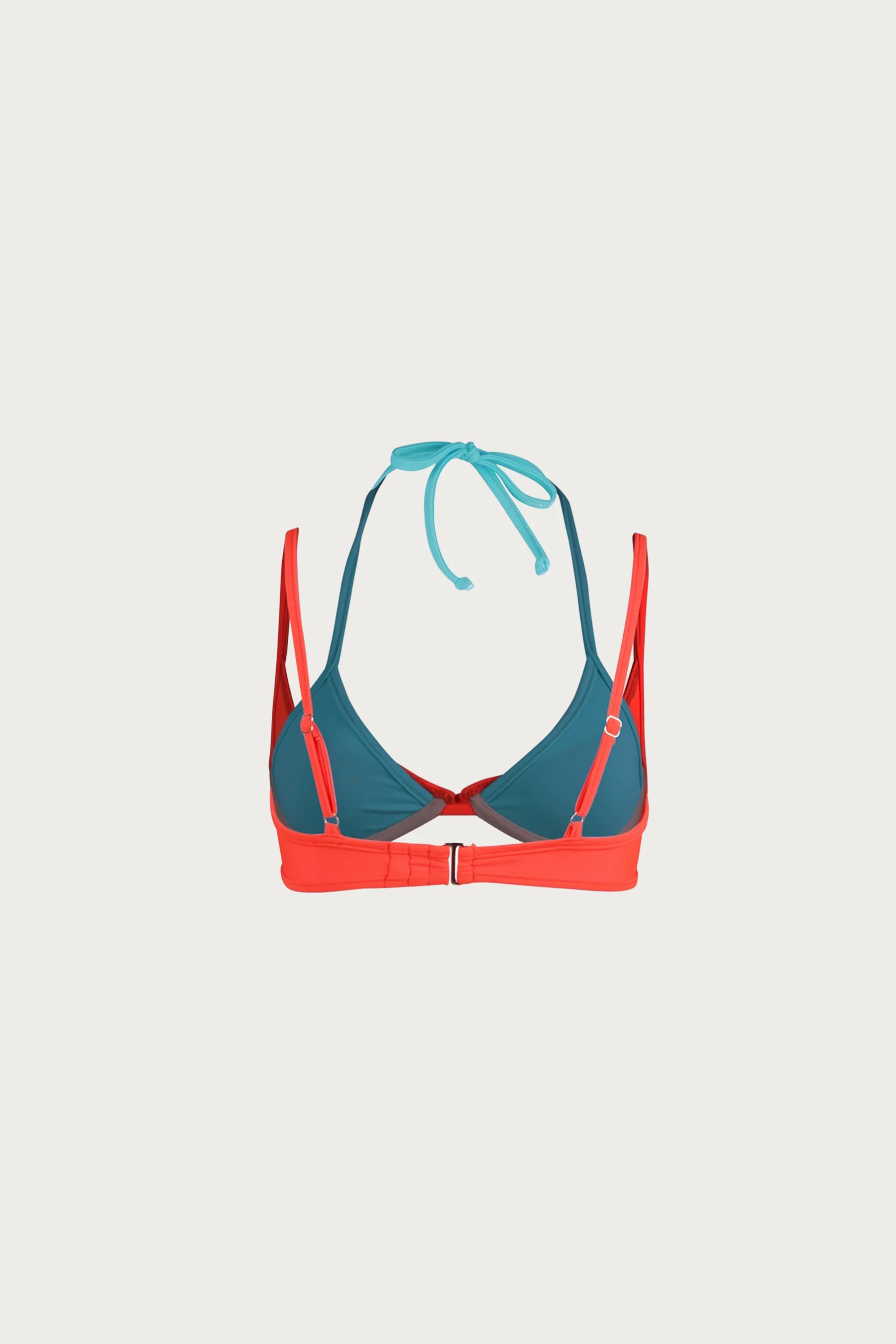 Double Layer Top (Orange/Turquoise) 7 Double Layer Top (Orange/Turquoise)