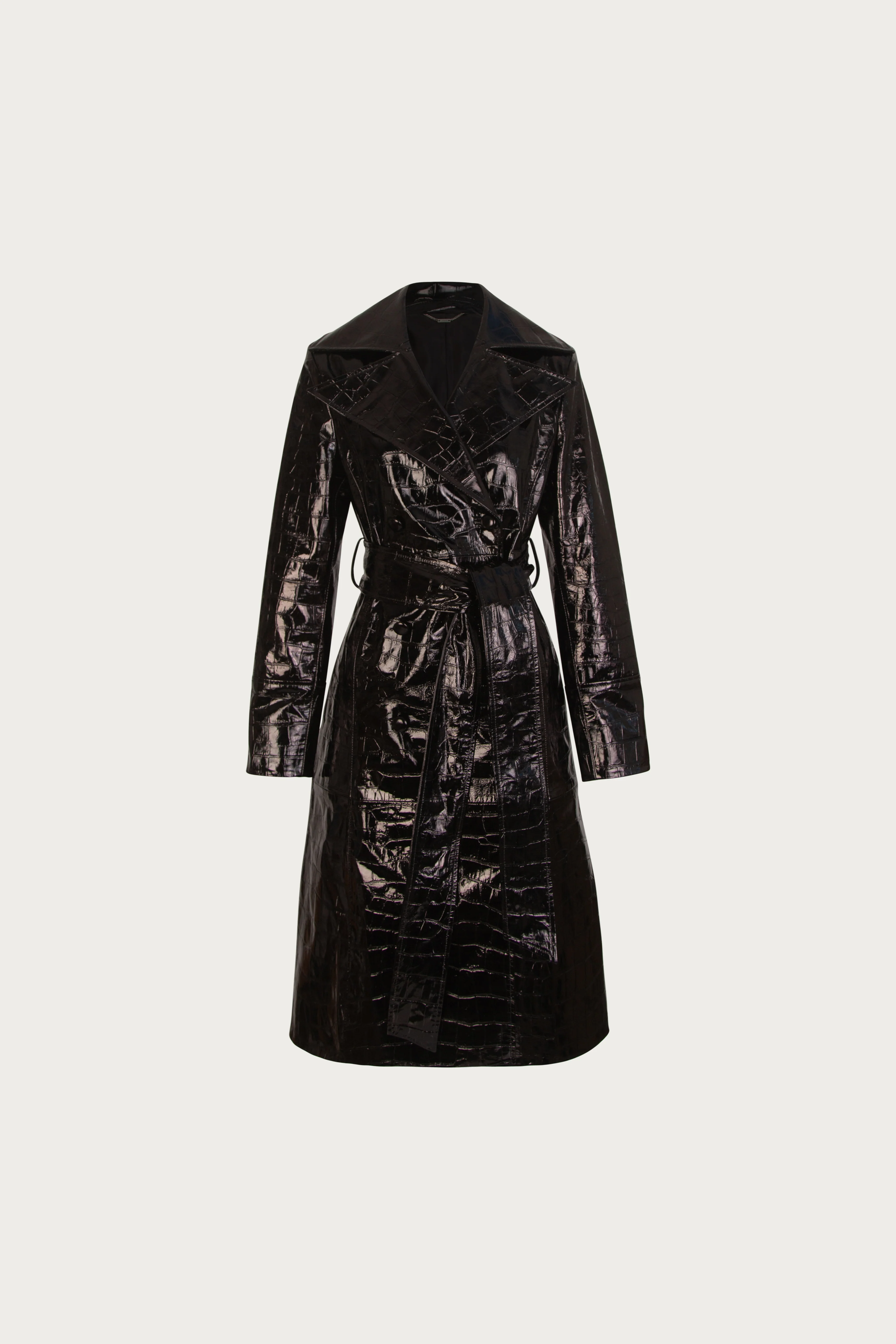 The Leather Trench (Black) 8 The Leather Trench (Black)