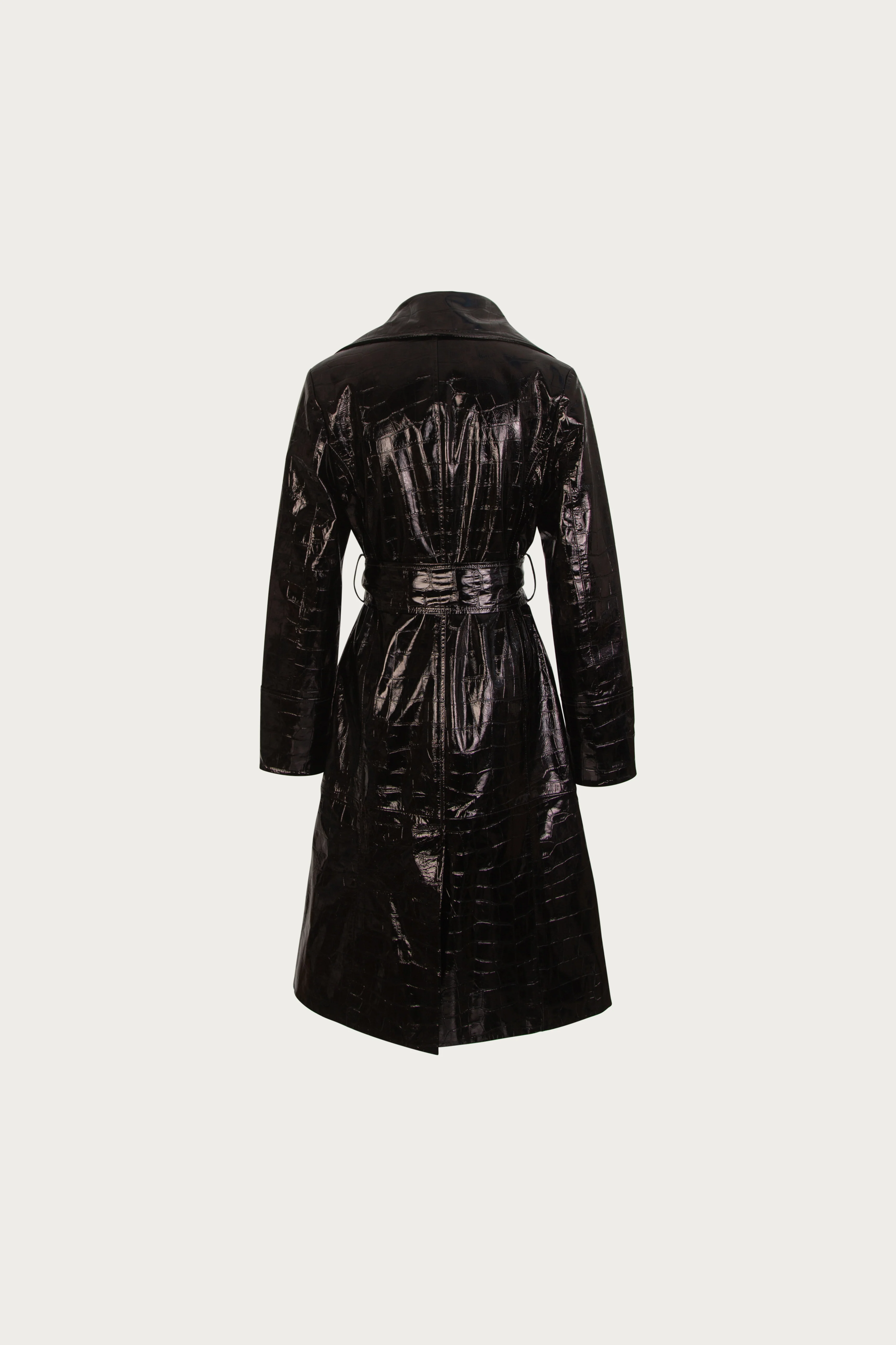The Leather Trench (Black) 9 The Leather Trench (Black)