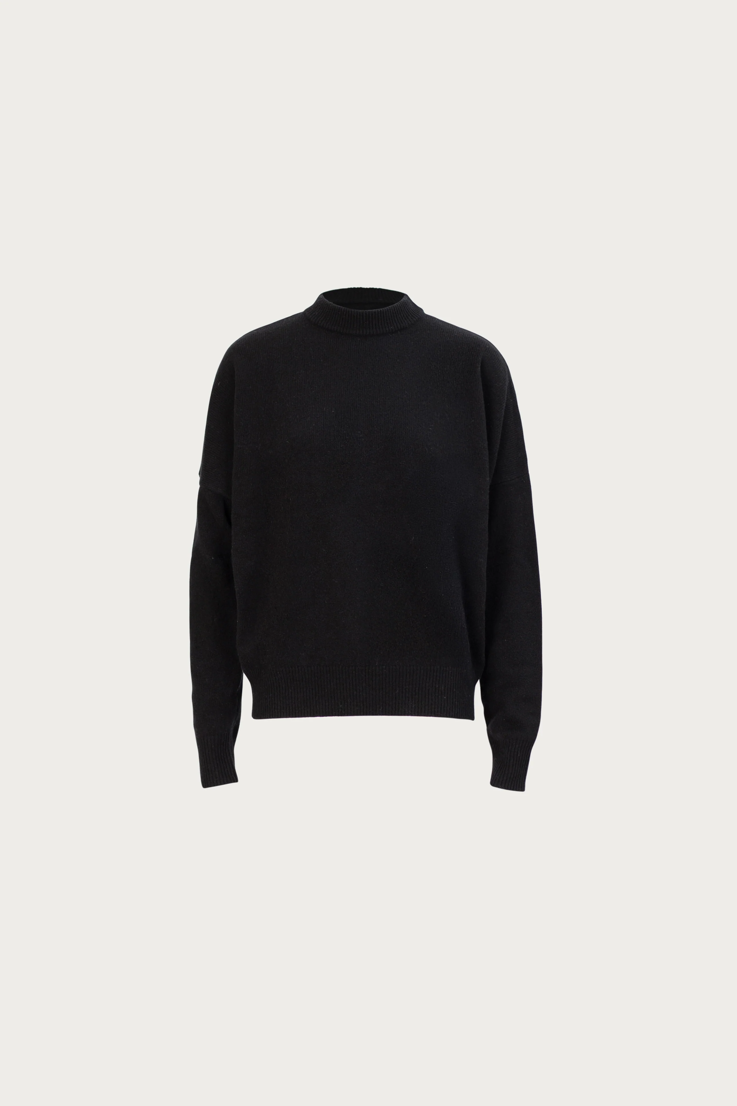 Lightweight Wool Sweater (Black)