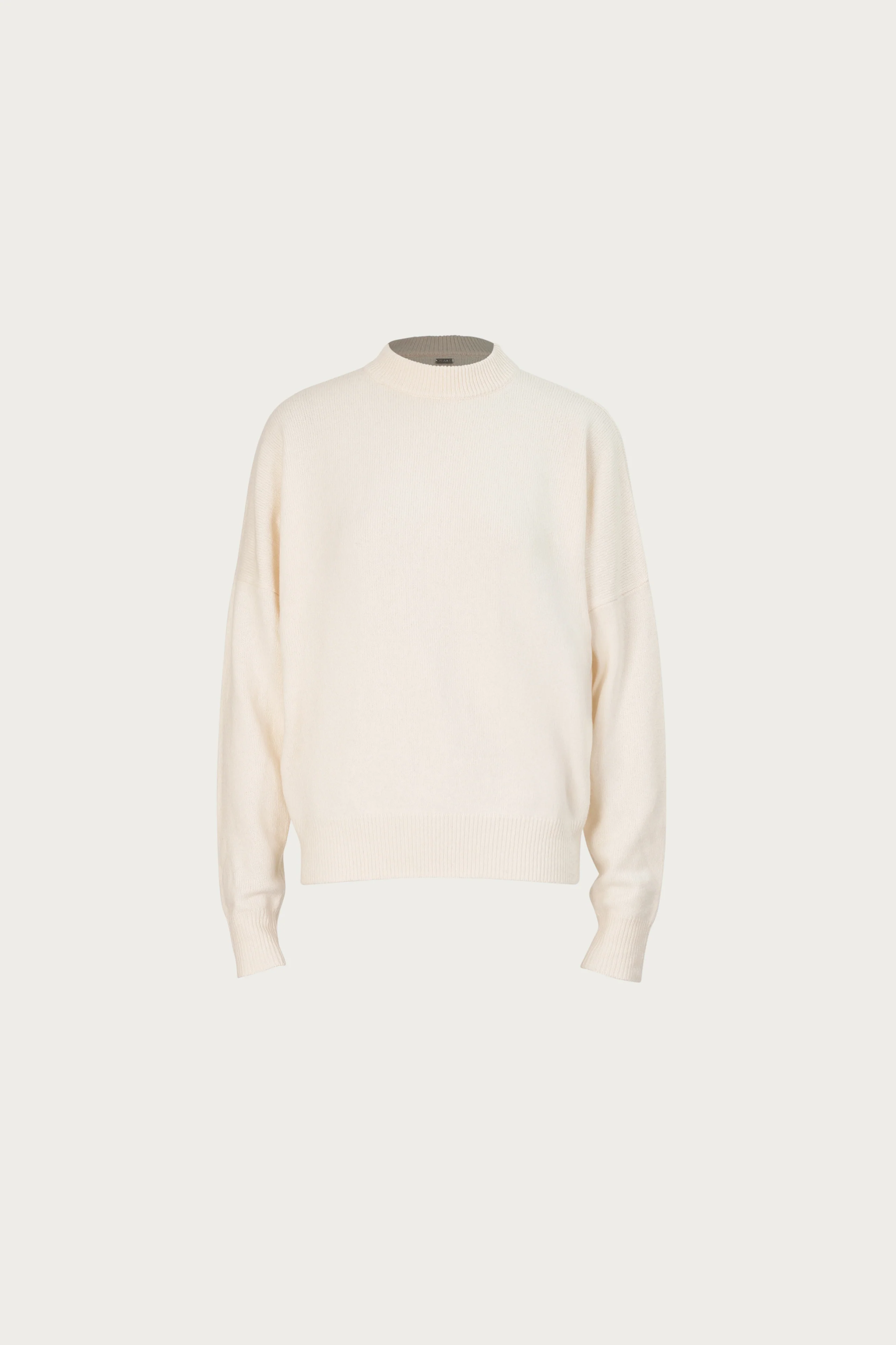 Lightweight Wool Sweater (Cream)