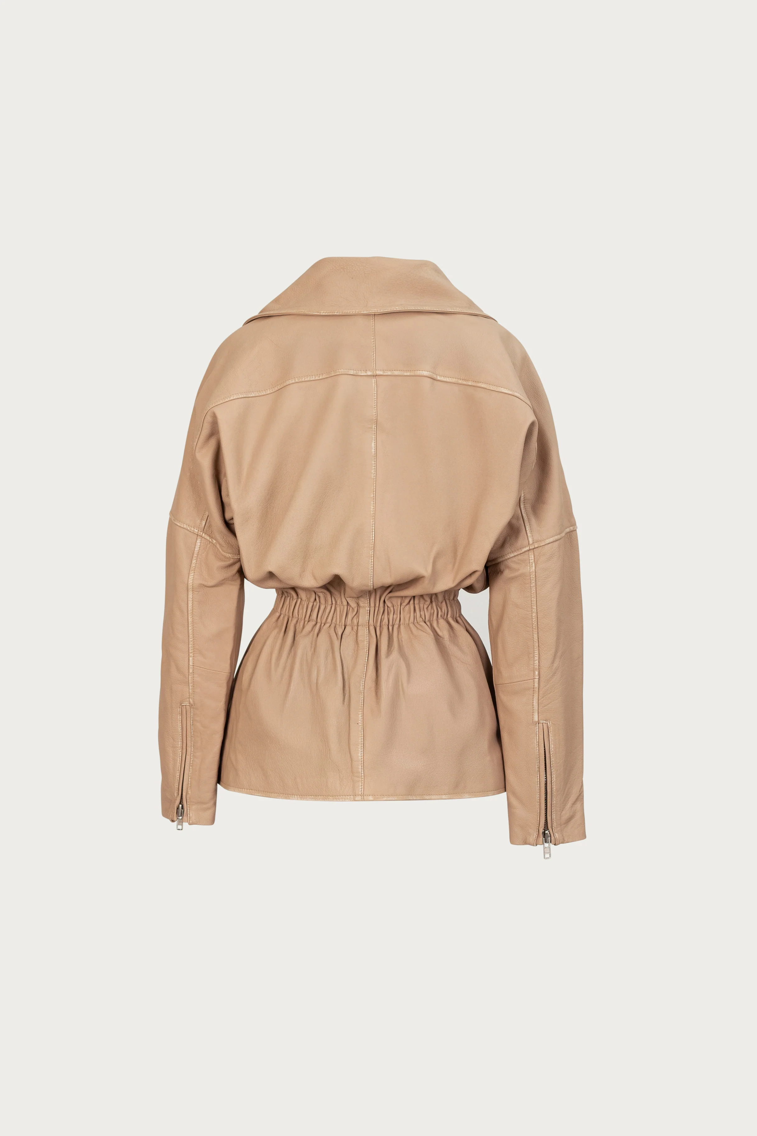 The Leather Parka (Taupe) 6 The Leather Parka (Taupe)