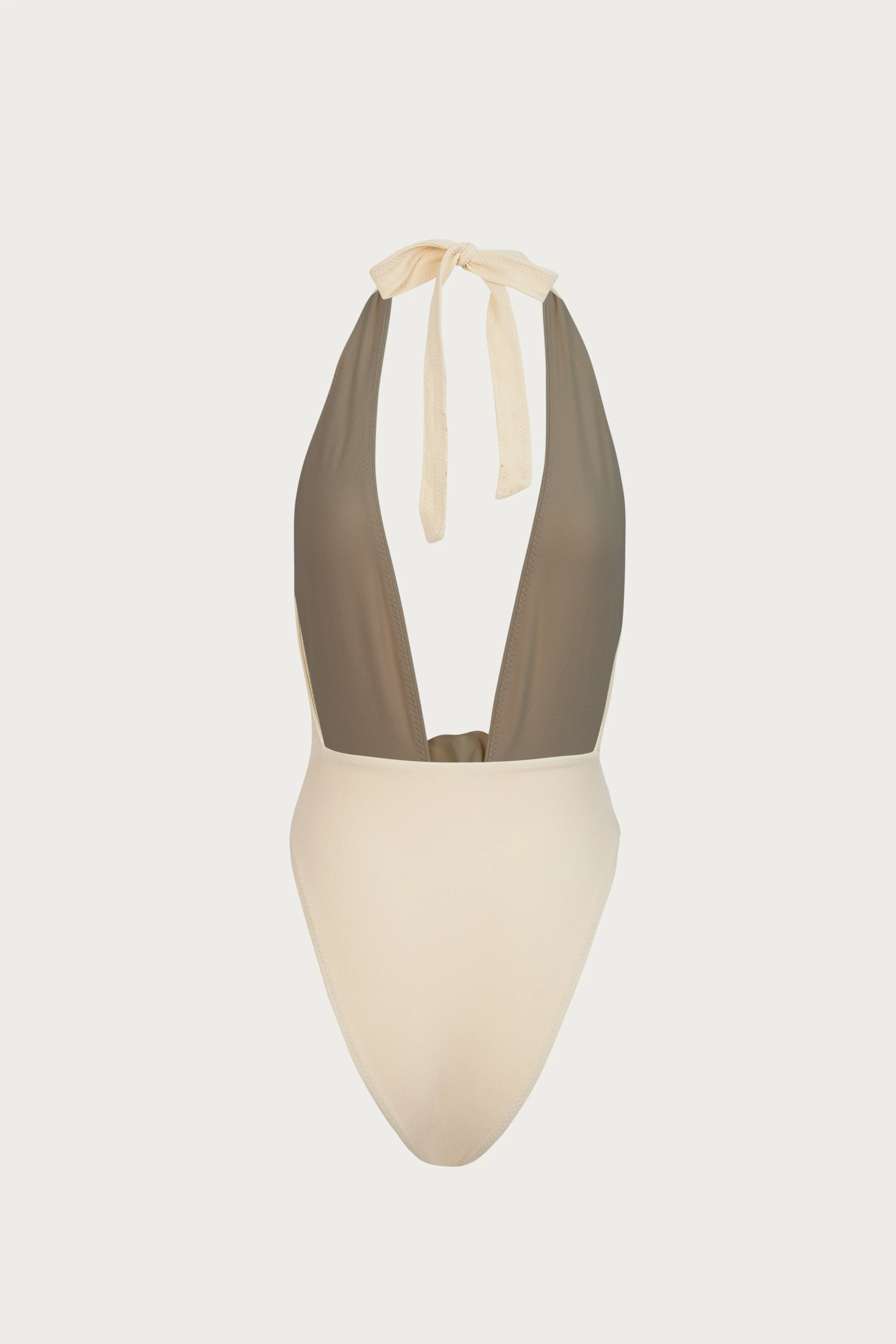 Rosette V One Piece (Faux Suede Cream/Cream) 6 Rosette V One Piece (Faux Suede Cream/Cream)