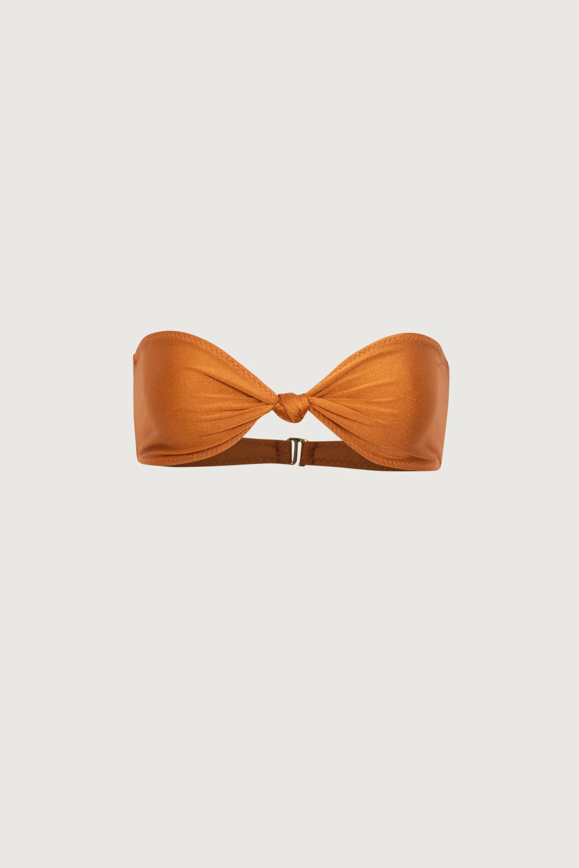 Home 15 Knotted Bandeau Top (Bronze)