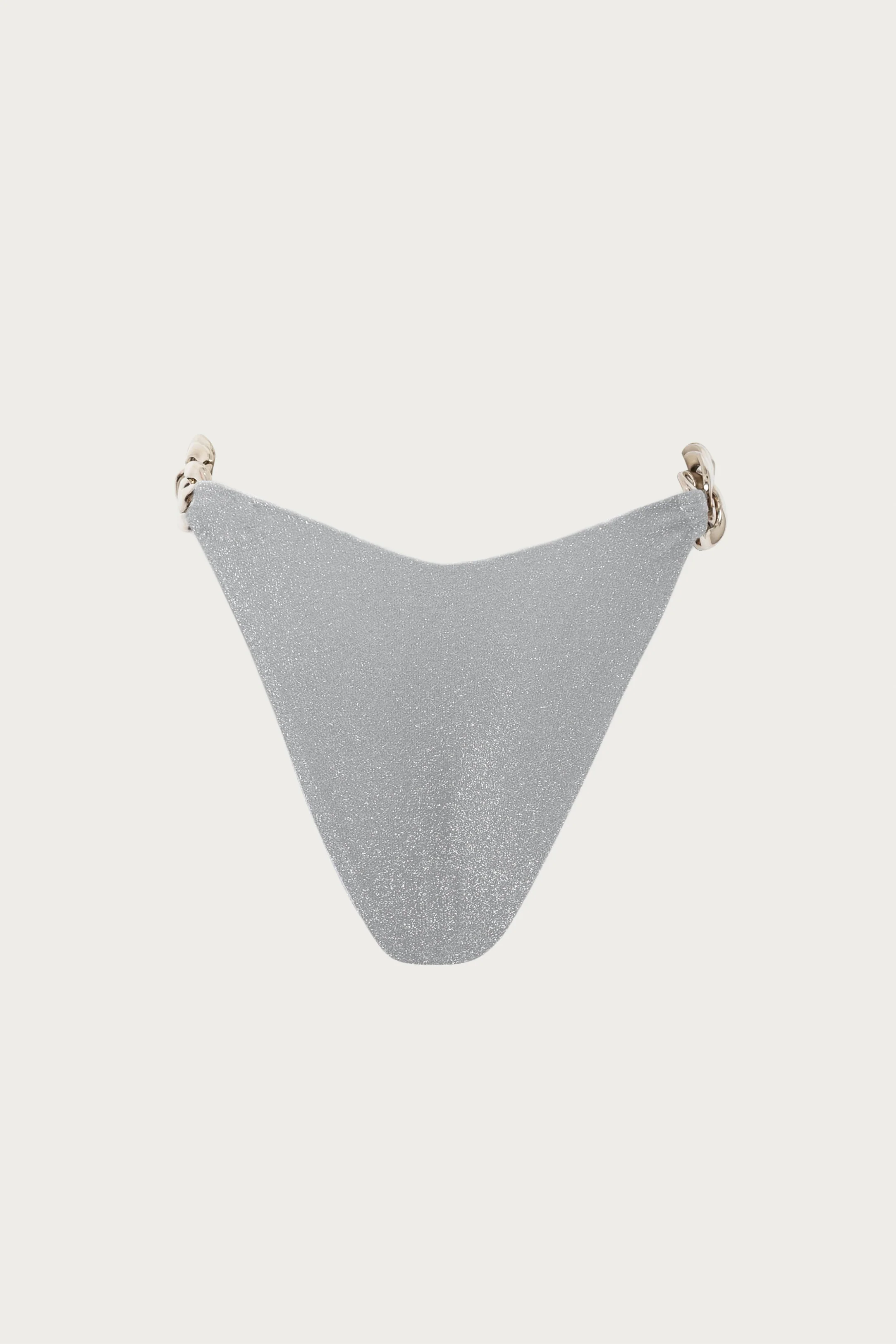 Silver Chain High Rise (Silver Shimmer Lurex) 4 Silver Chain High Rise (Silver Shimmer Lurex)