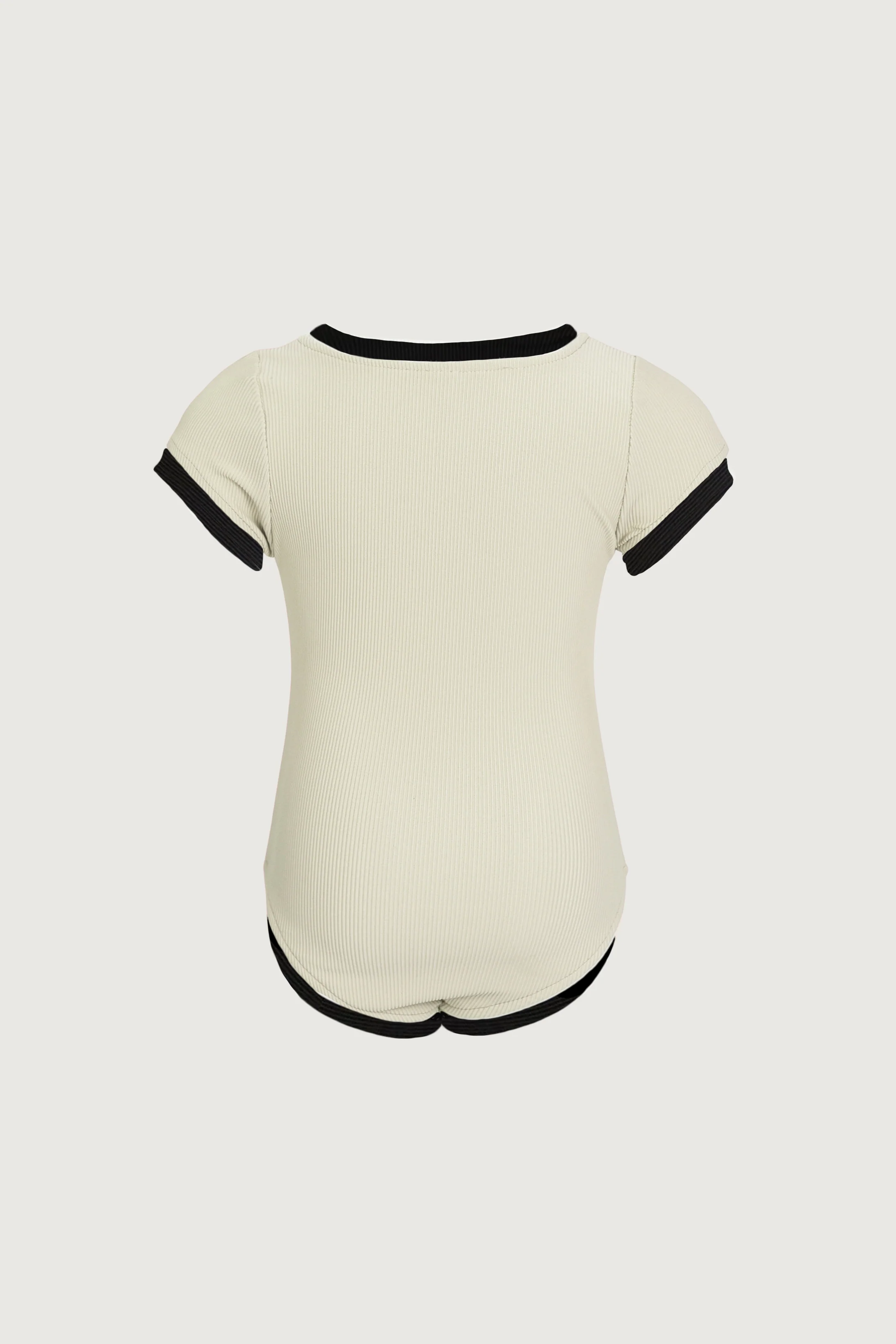 gracie one piece (ribbed cream/black) 4 gracie one piece (ribbed cream/black)