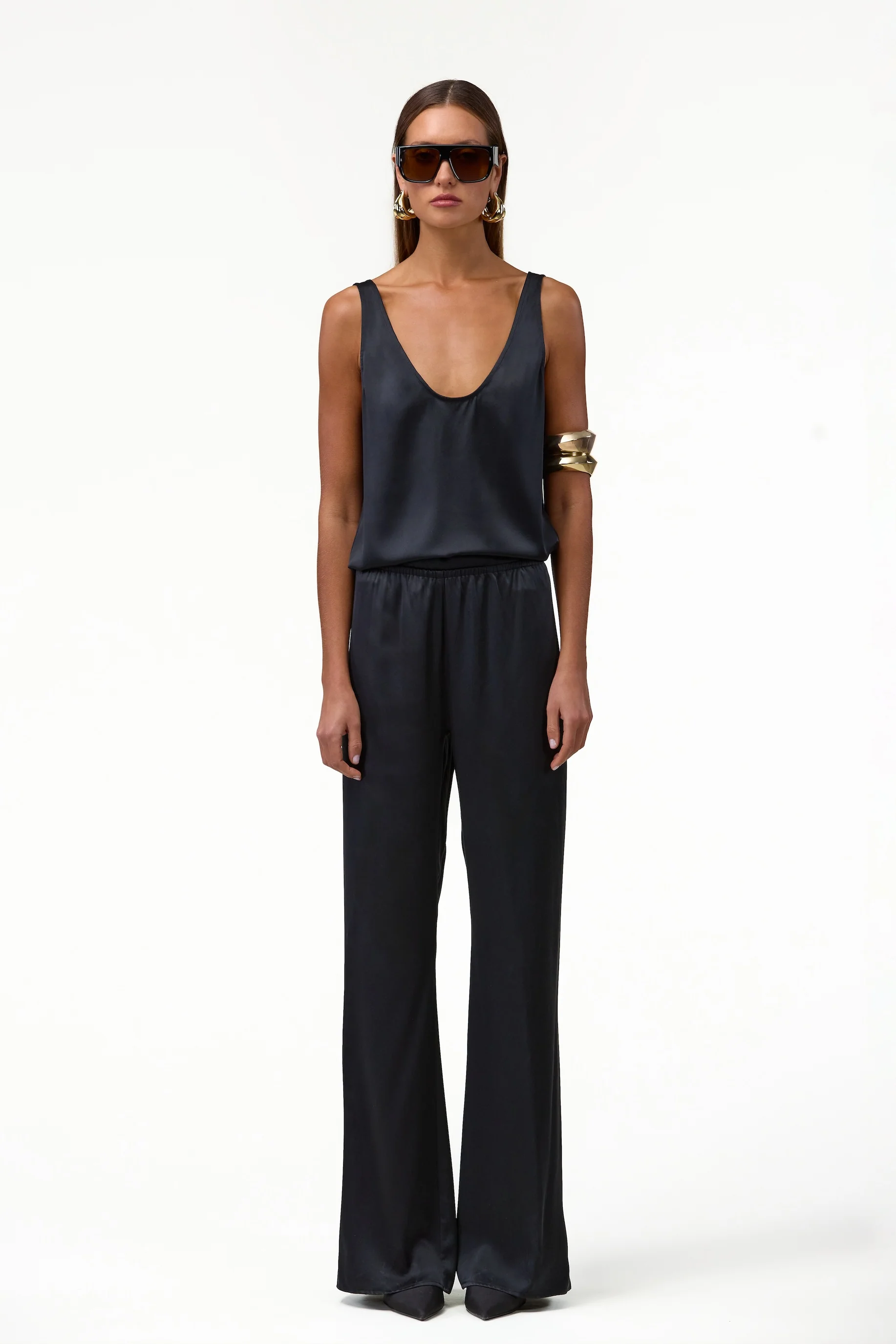 Silk Top (Black)