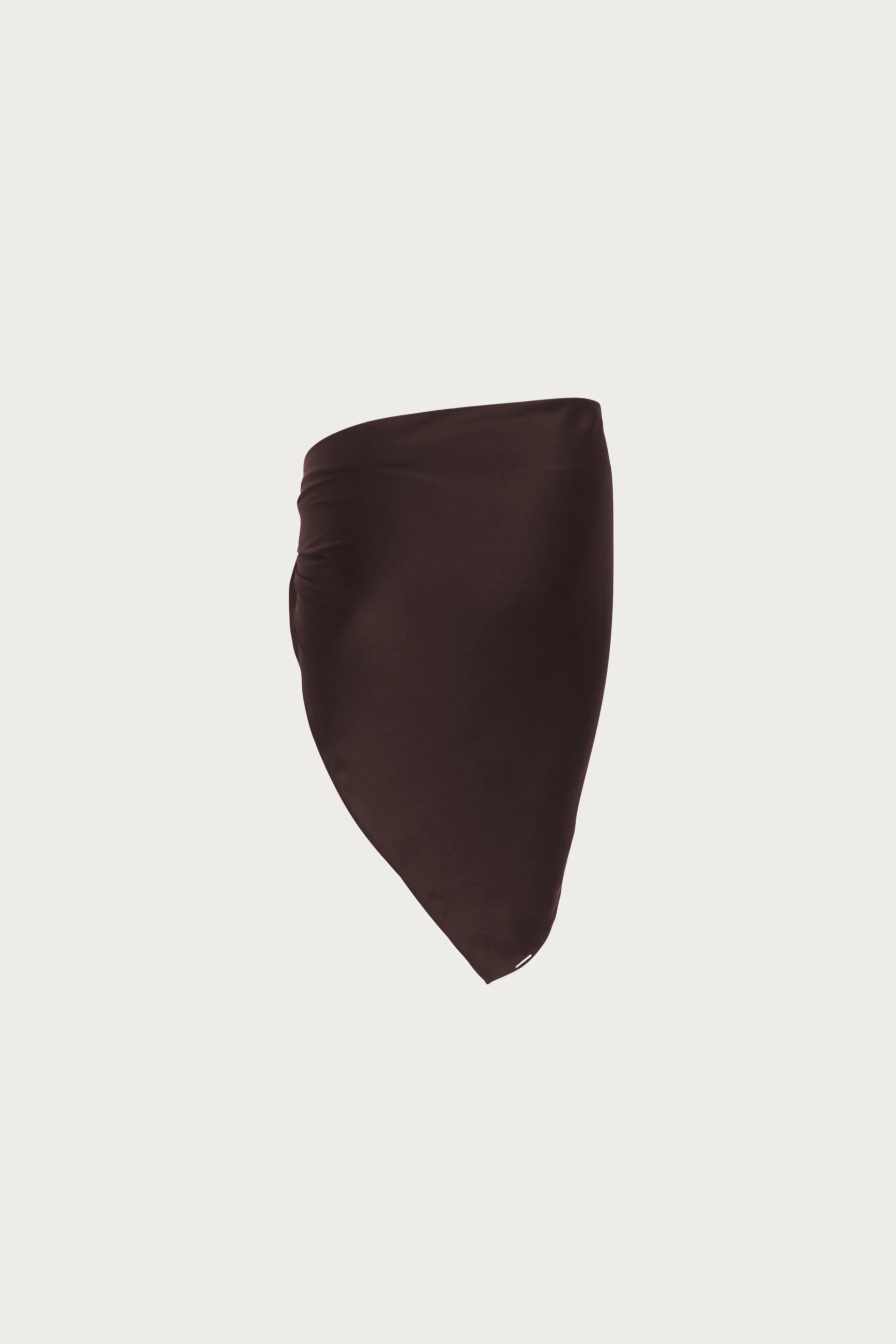 Silk Scarf (Chocolate Brown) 4 Silk Scarf (Chocolate Brown)