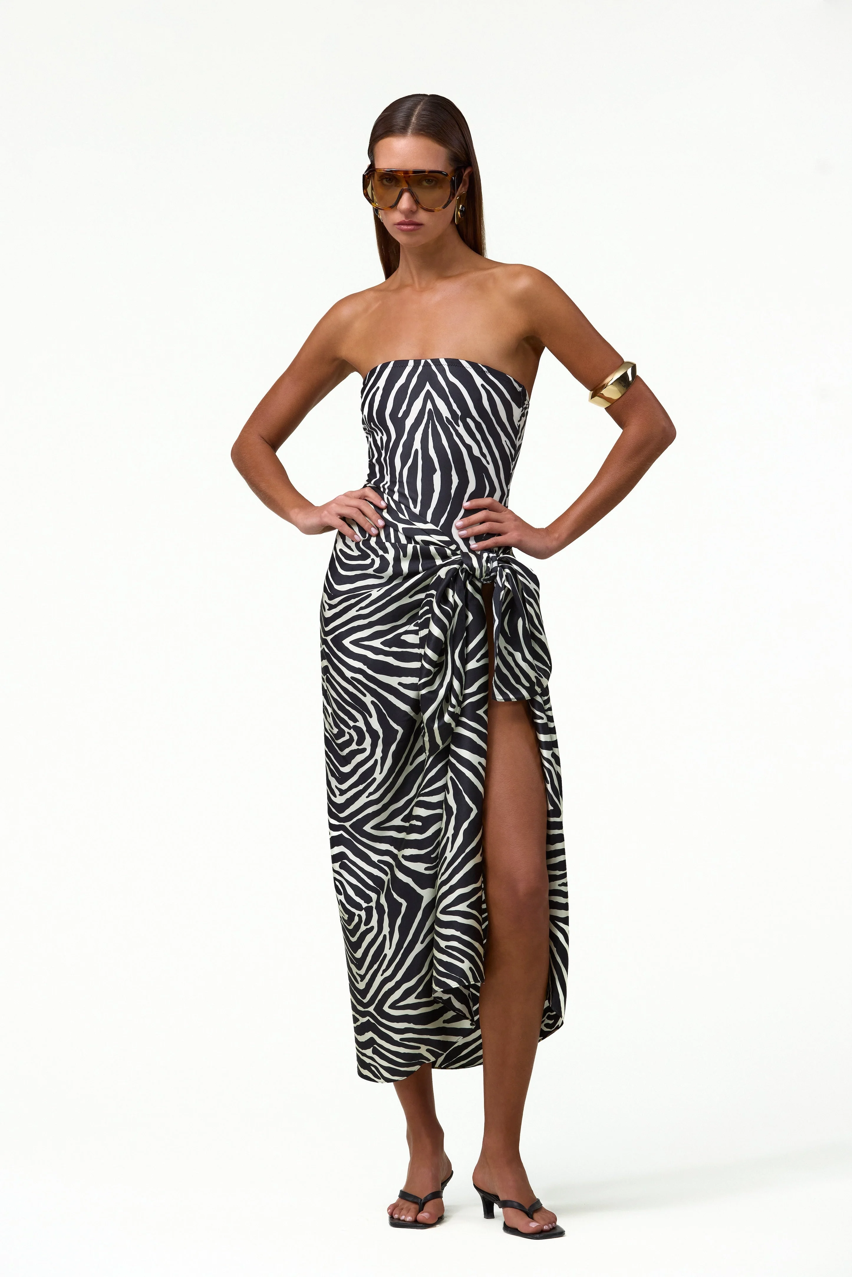 Silk Sarong (Zebra)