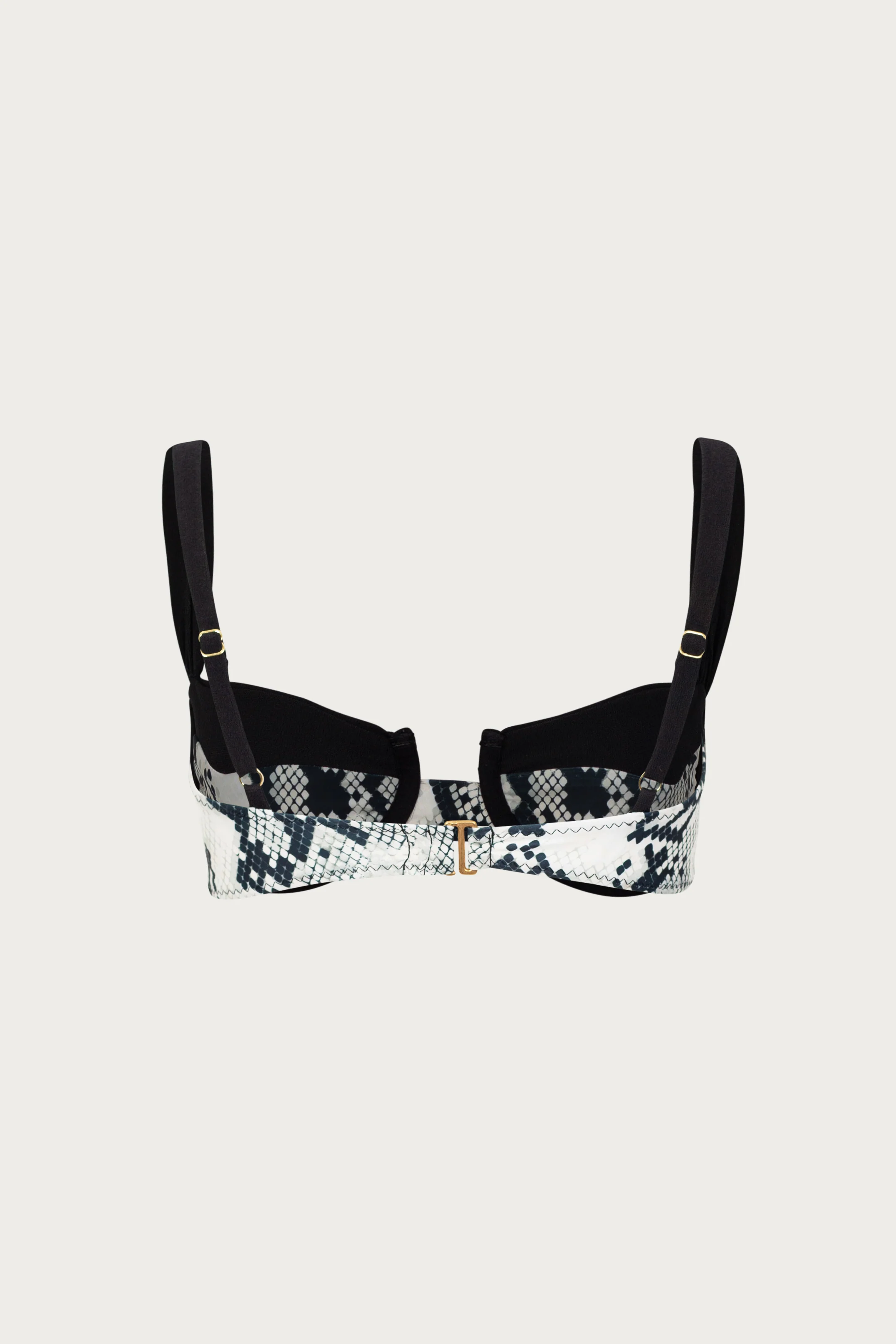Western Underwire Top (Python/Faux Suede Black) 7 Western Underwire Top (Python/Faux Suede Black)